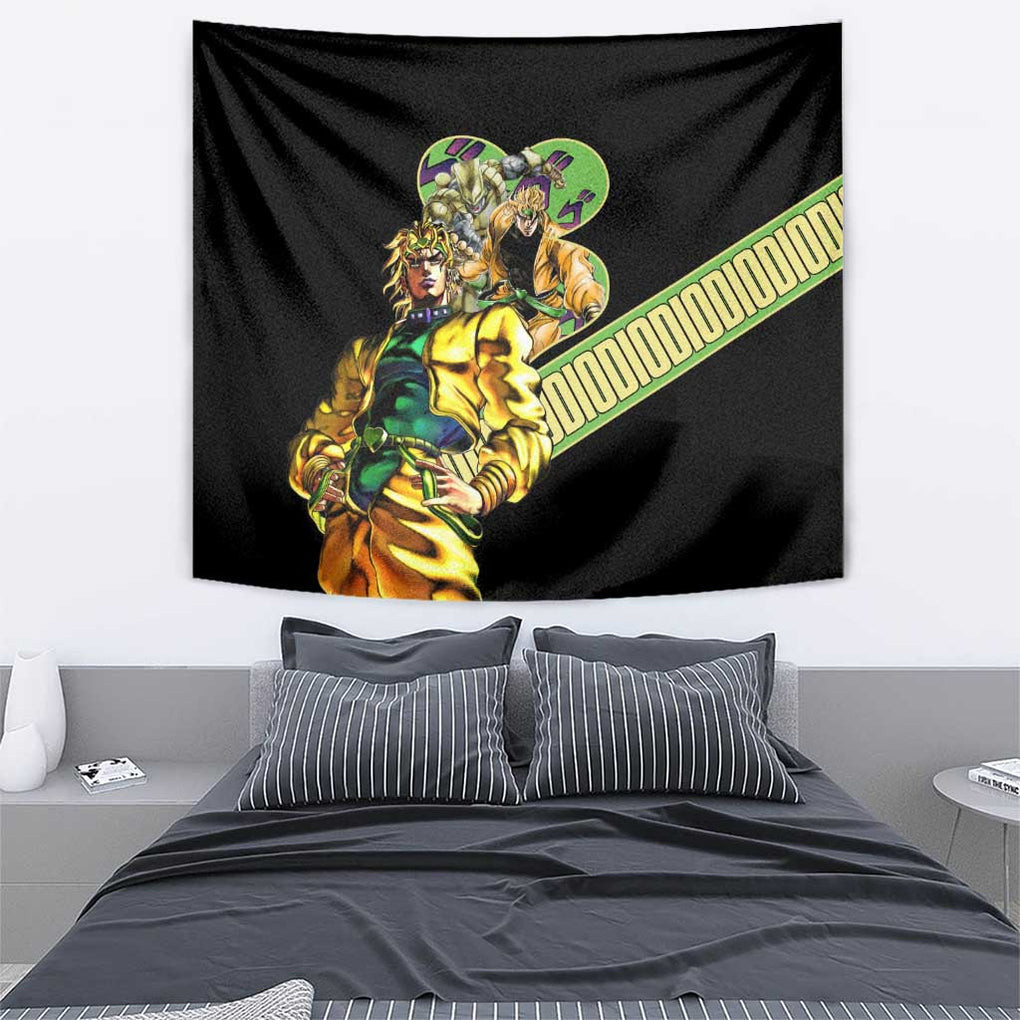Dio Brando Jojos Bizarre Adventure Tapestry Anime Style