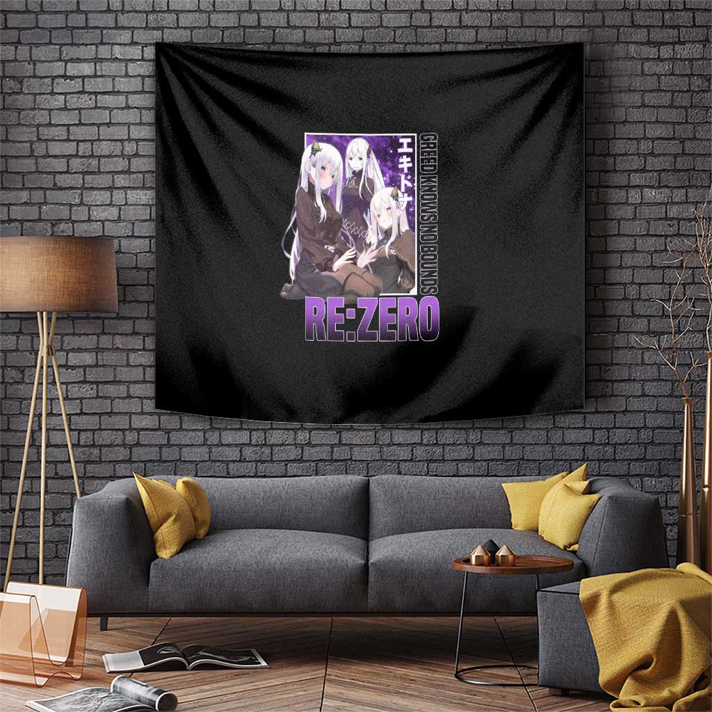 Echidna Re Zero Tapestry Pullover Rezero Witch Of Greed Elegant Dark Design