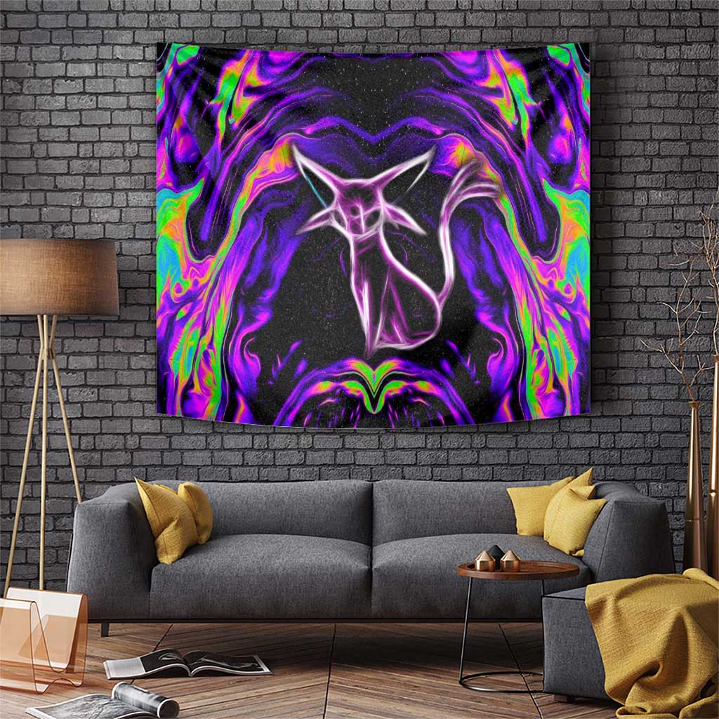 Espeon Galaxy Tapestry Psychedelic Purple Psychic Type Poke