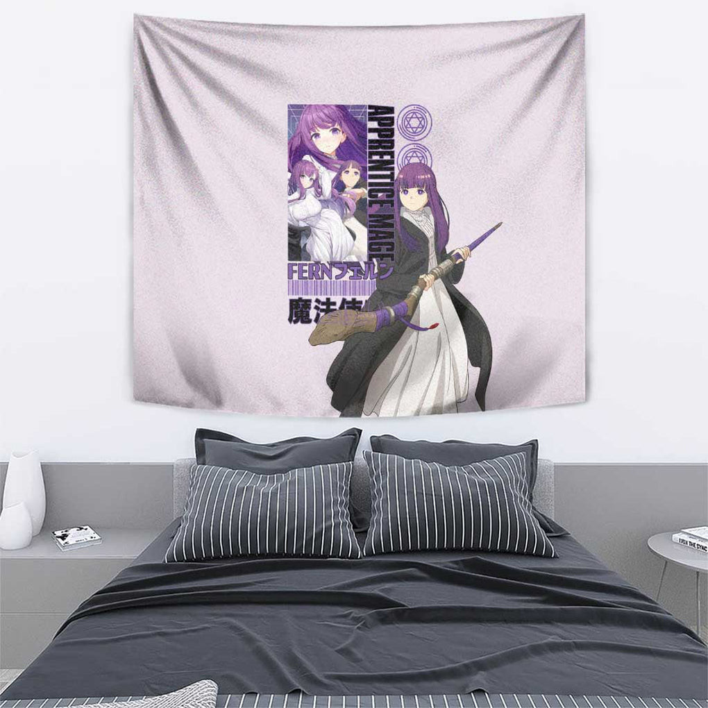 Fern V2 Frieren Beyond Journeys End Tapestry Anime Style