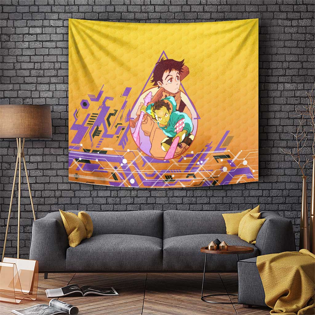 Flcl Electric Robot Mayhem Tapestry And Retro Aesthetic Japan Anime Style
