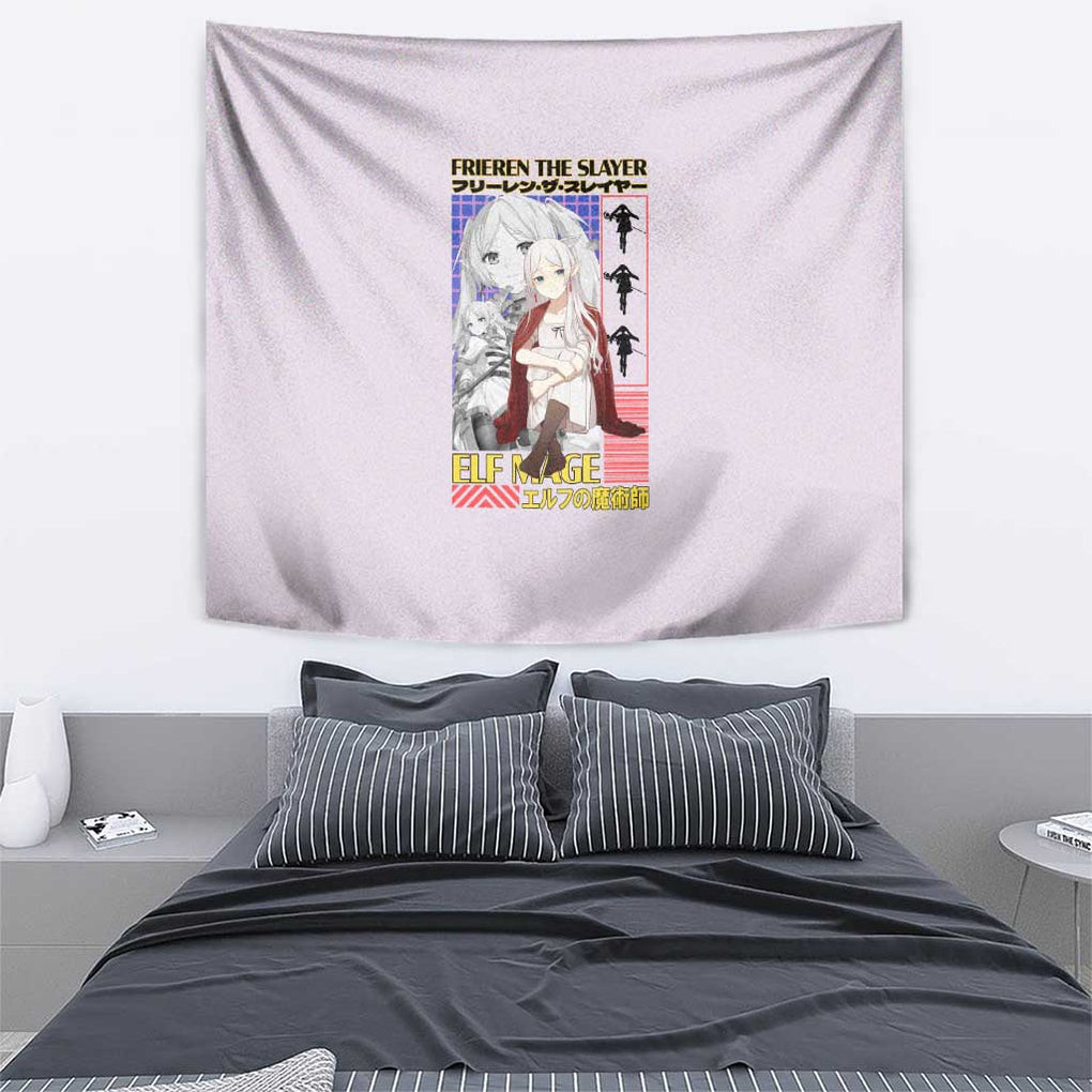 Frieren Frieren Beyond Journeys End Tapestry Anime Art Style