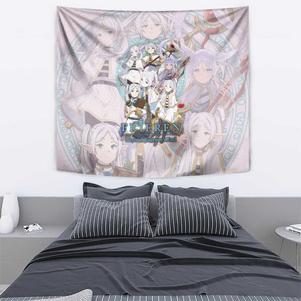 Frieren Frieren Beyond Journeys End Tapestry Anime Style