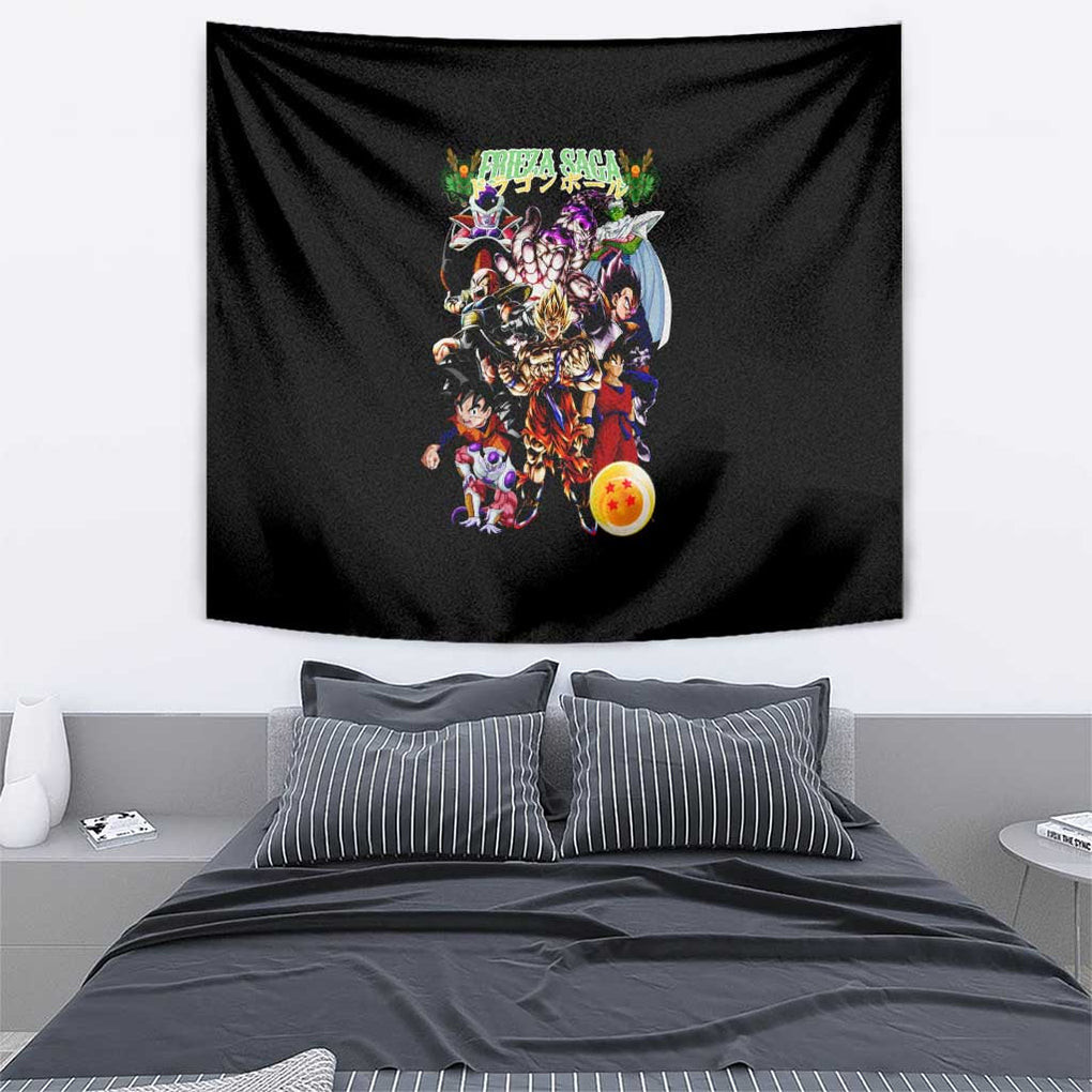 Frieza Saga Dragon Ball Z Tapestry Anime Style