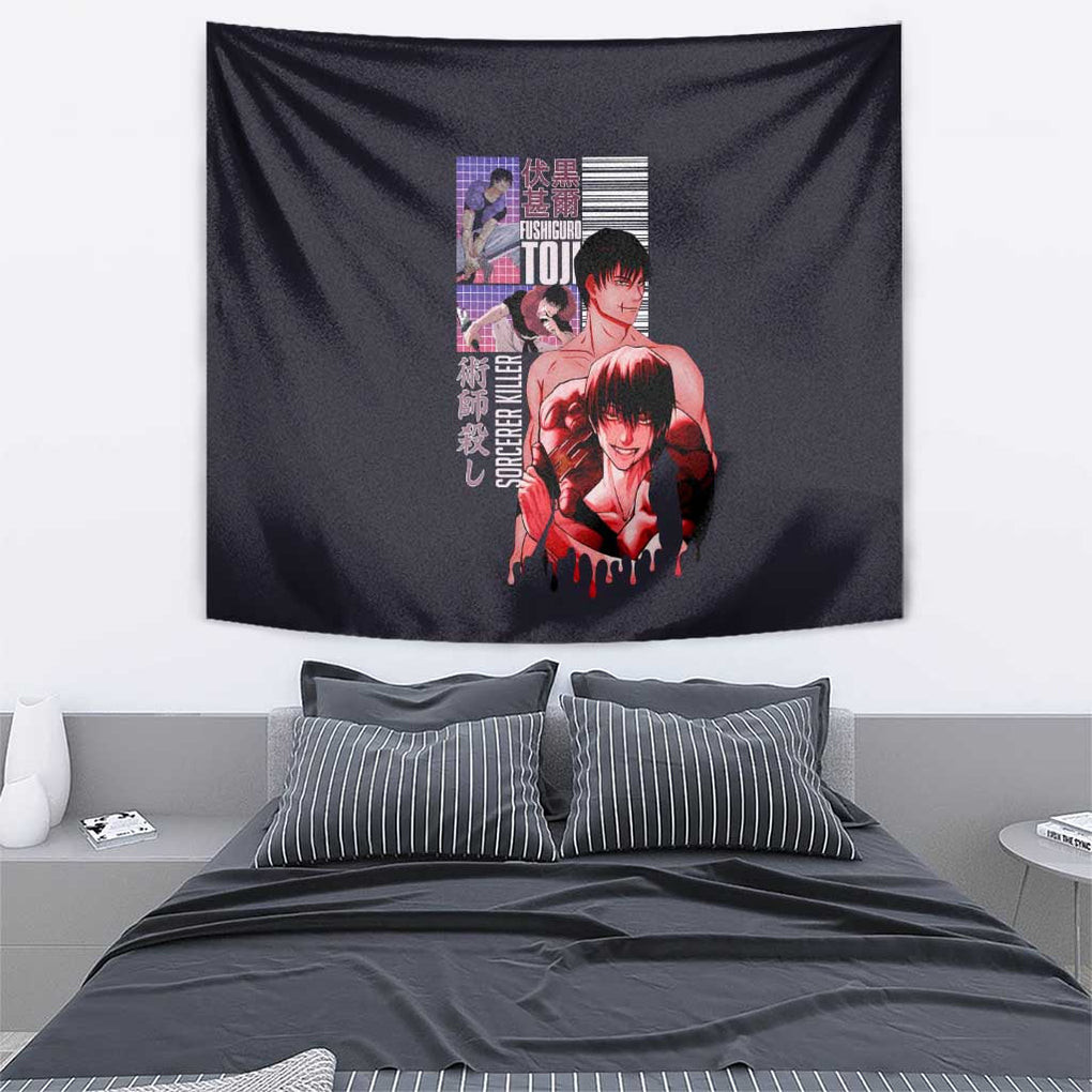 Fushiguro Toji Jujutsu Kaisen Tapestry Japan Anime Style