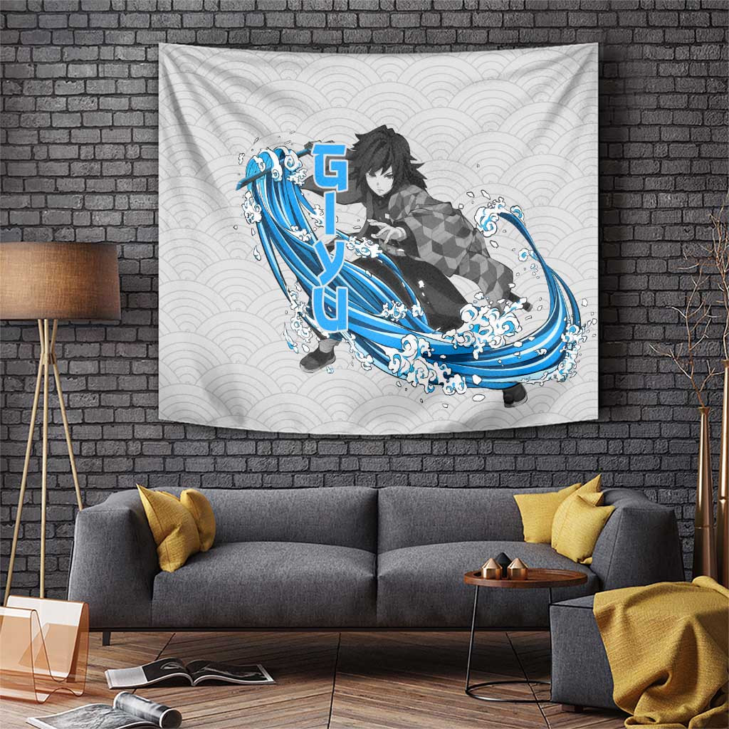 Giyu Demon Slayer Tapestry Anime Japan Style