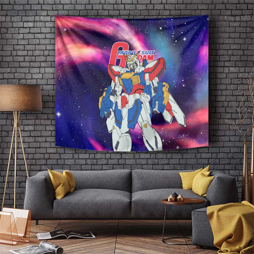 God Gundam Tapestry Suit Dynamic Mecha Warrior Look Anime Style