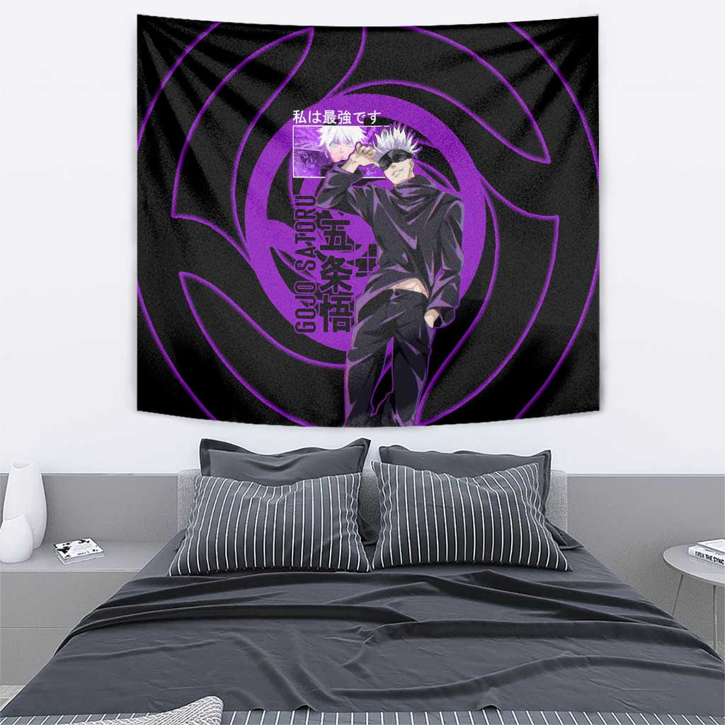Gojo Satoru Sensei Jujutsu Kaisen Tapestry Anime Japan Art Style