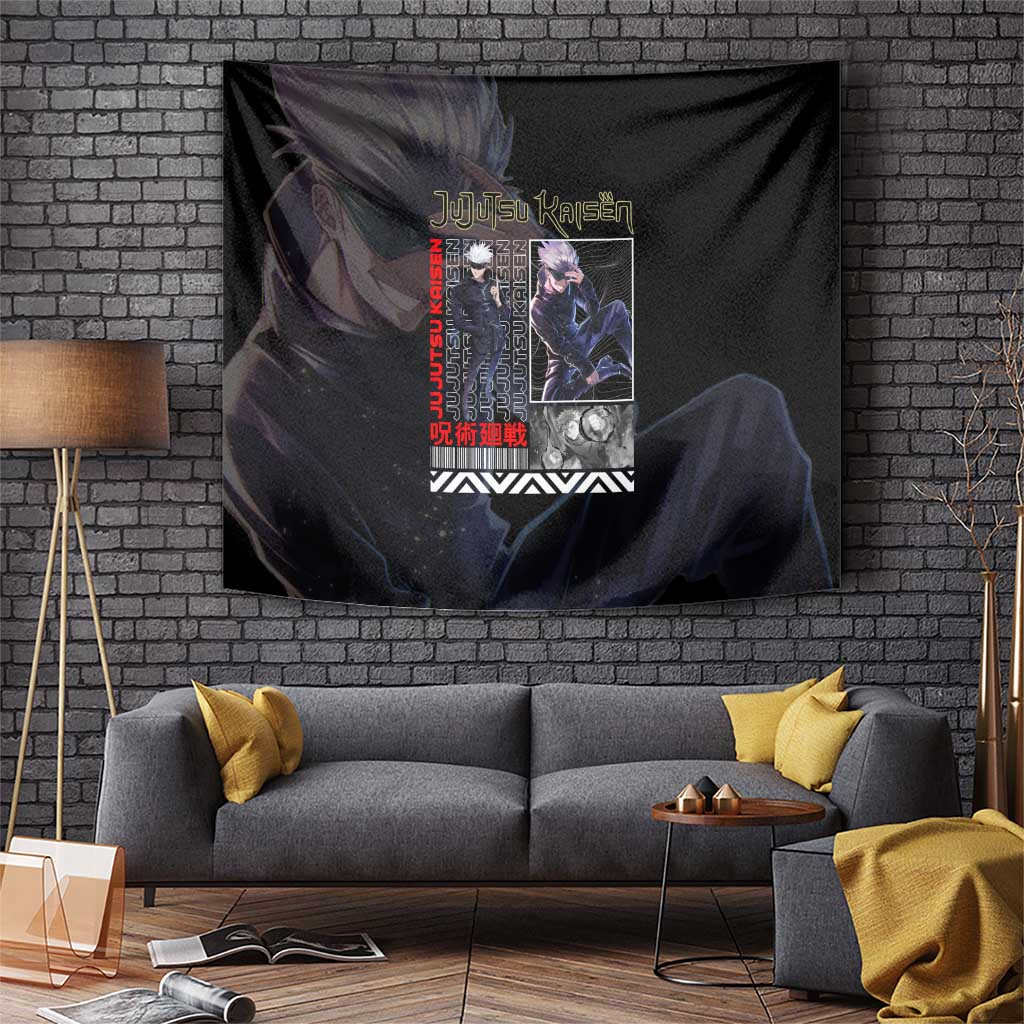 Gojo Satoru Tapestry Jujutsu Kaisen Anime Streetwear