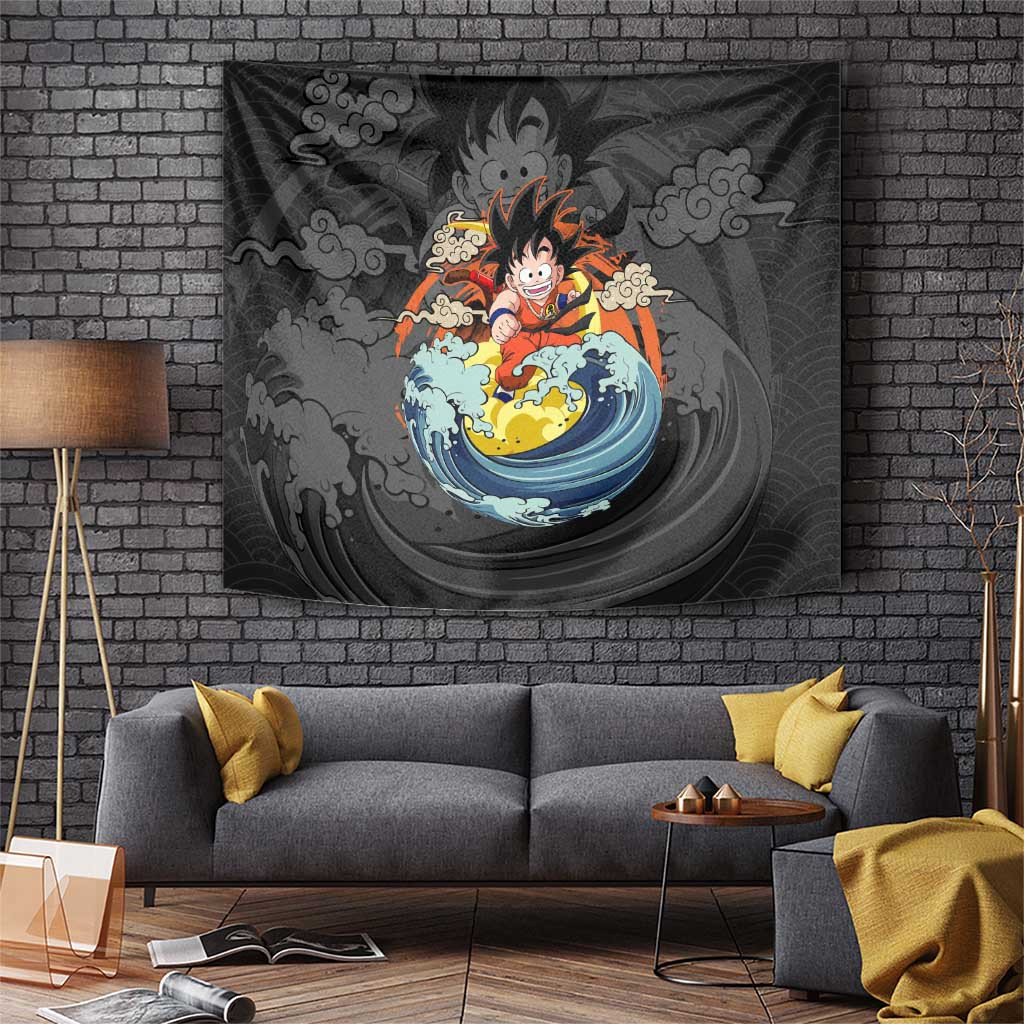 Goku Kid Dragon Ball Tapestry