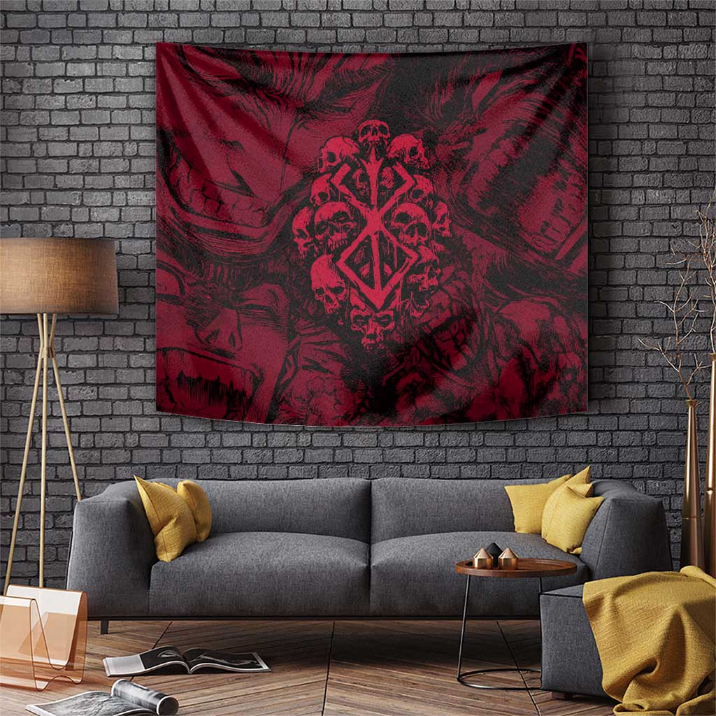 Guts Metal Bererk Tapestry