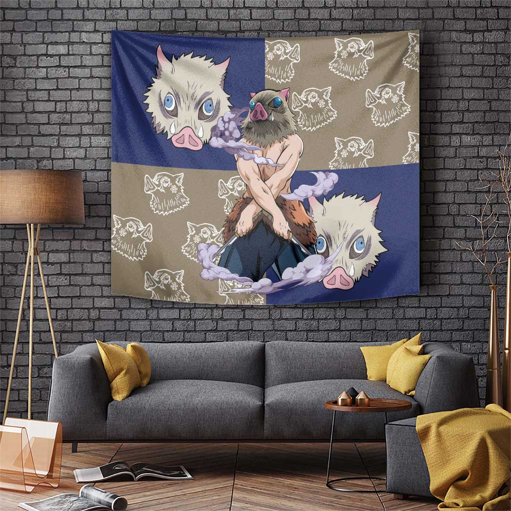 Hashibira Inosuke Demon Slayer Tapestry