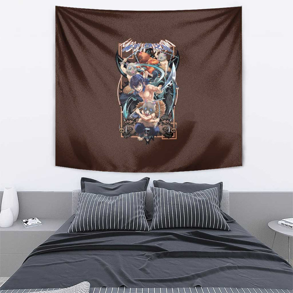 Hashibira Inosuke V2 Demon Slayer Tapestry Japan Anime Style