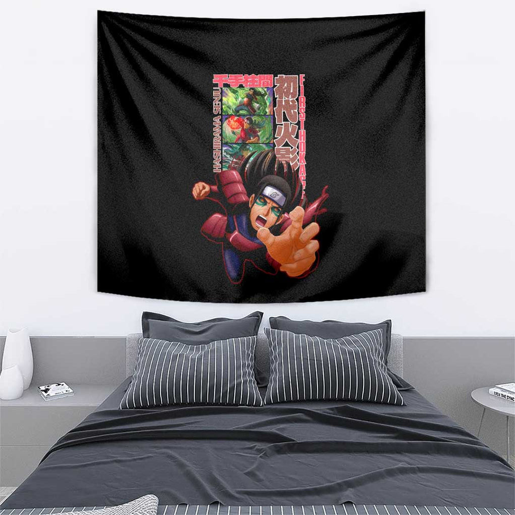Hashirama Senju V2 Naruto Tapestry Japan Anime Style