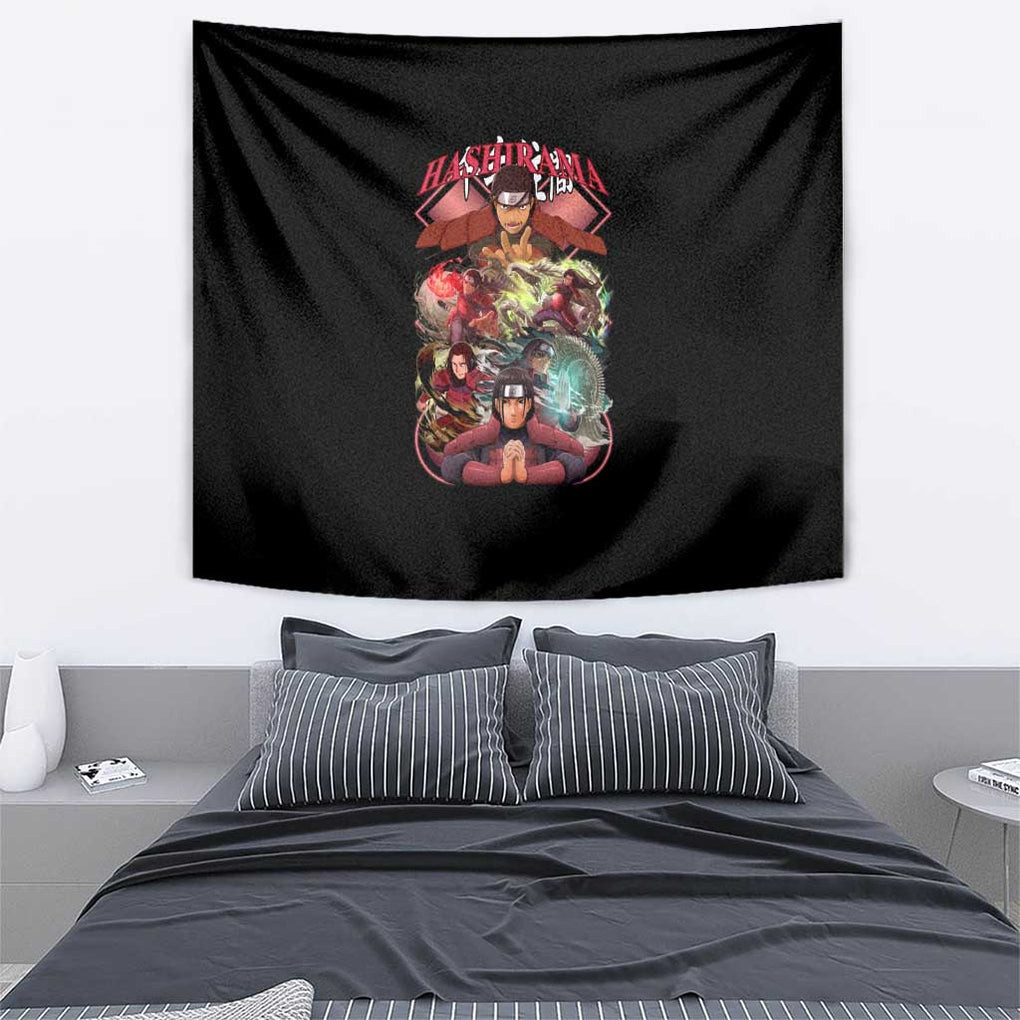Hashirama Senju V3 Naruto Tapestry Anime Style