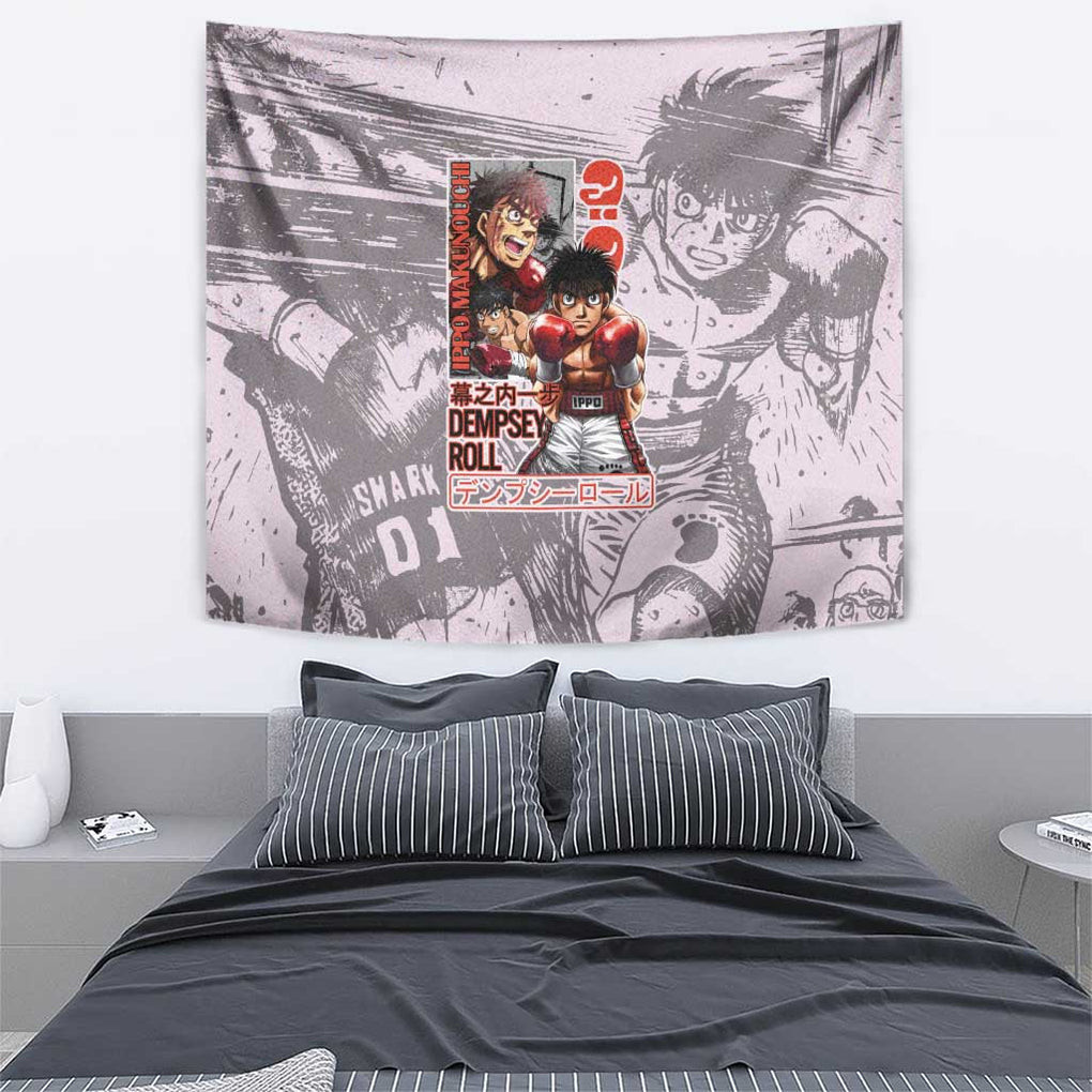 Ippo Makunouchi Hajime No Ippo Tapestry Anime Style