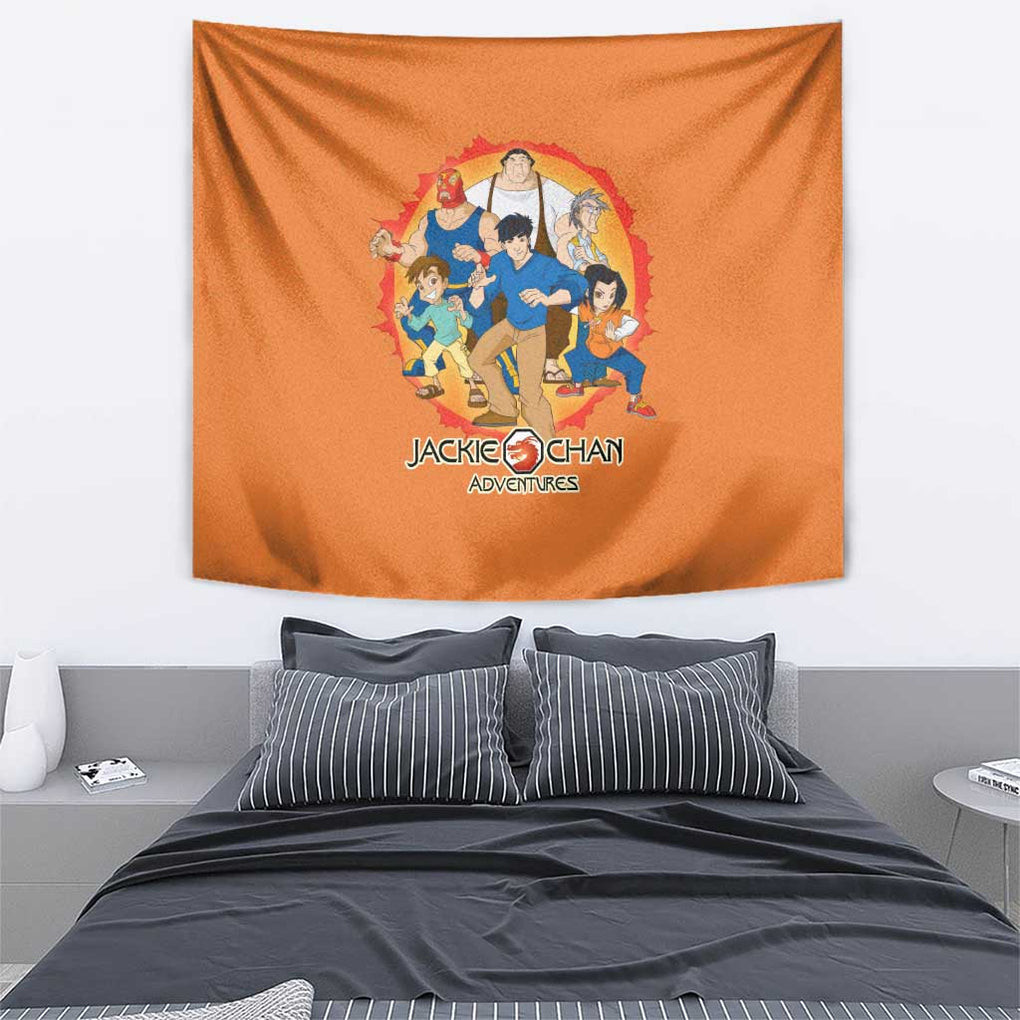 Jackie Chan Adventure Tapestry Japan Anime Style