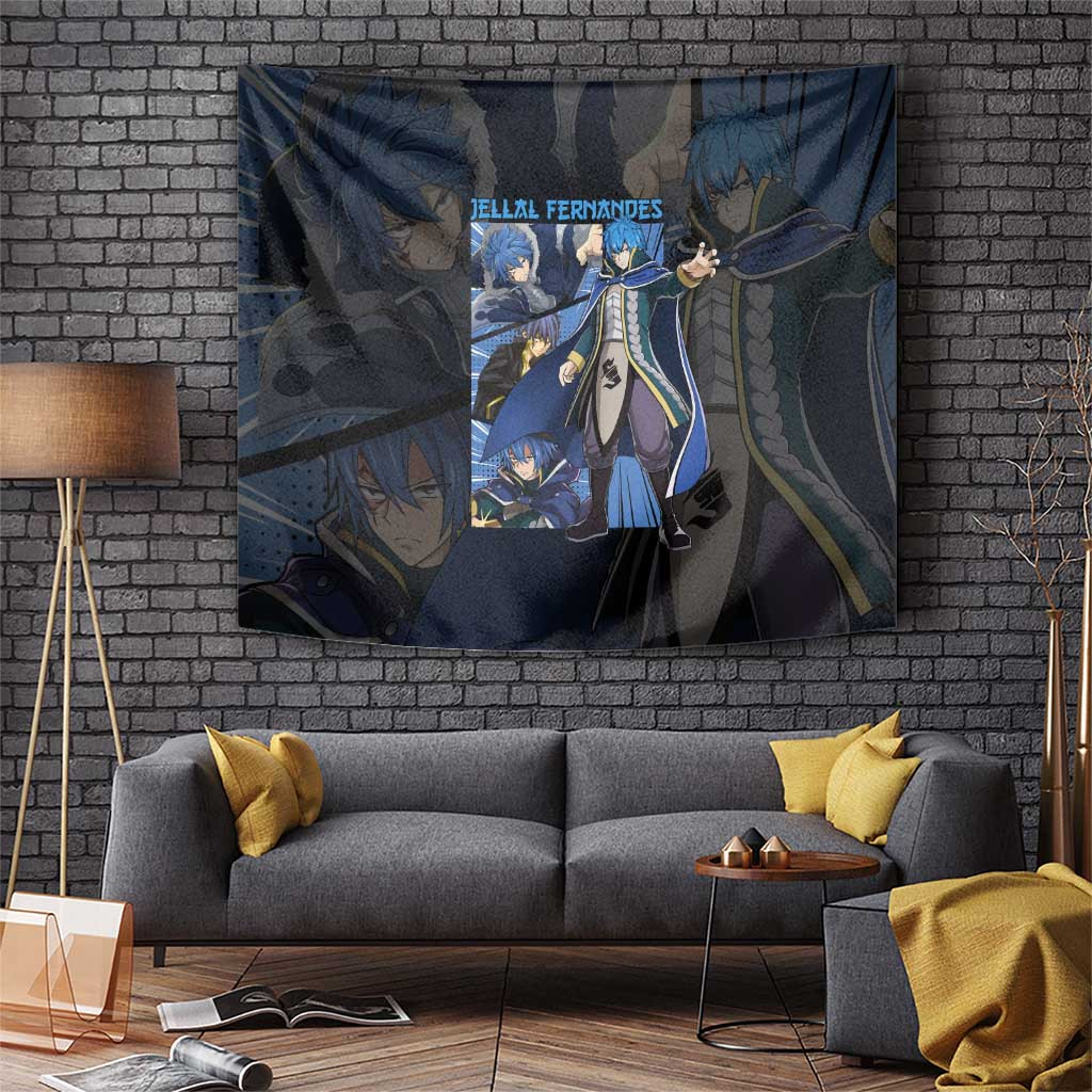 Jellal Fernandes Fairy Tail Tapestry Mysterious Mage With Celestial Tattoo Anime Style