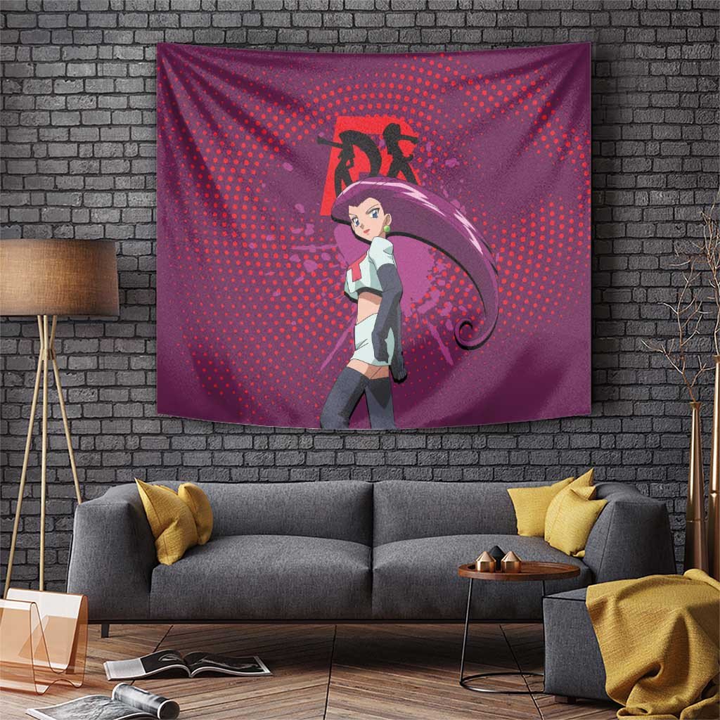 Jessie Musashi Pokemon Tapestry