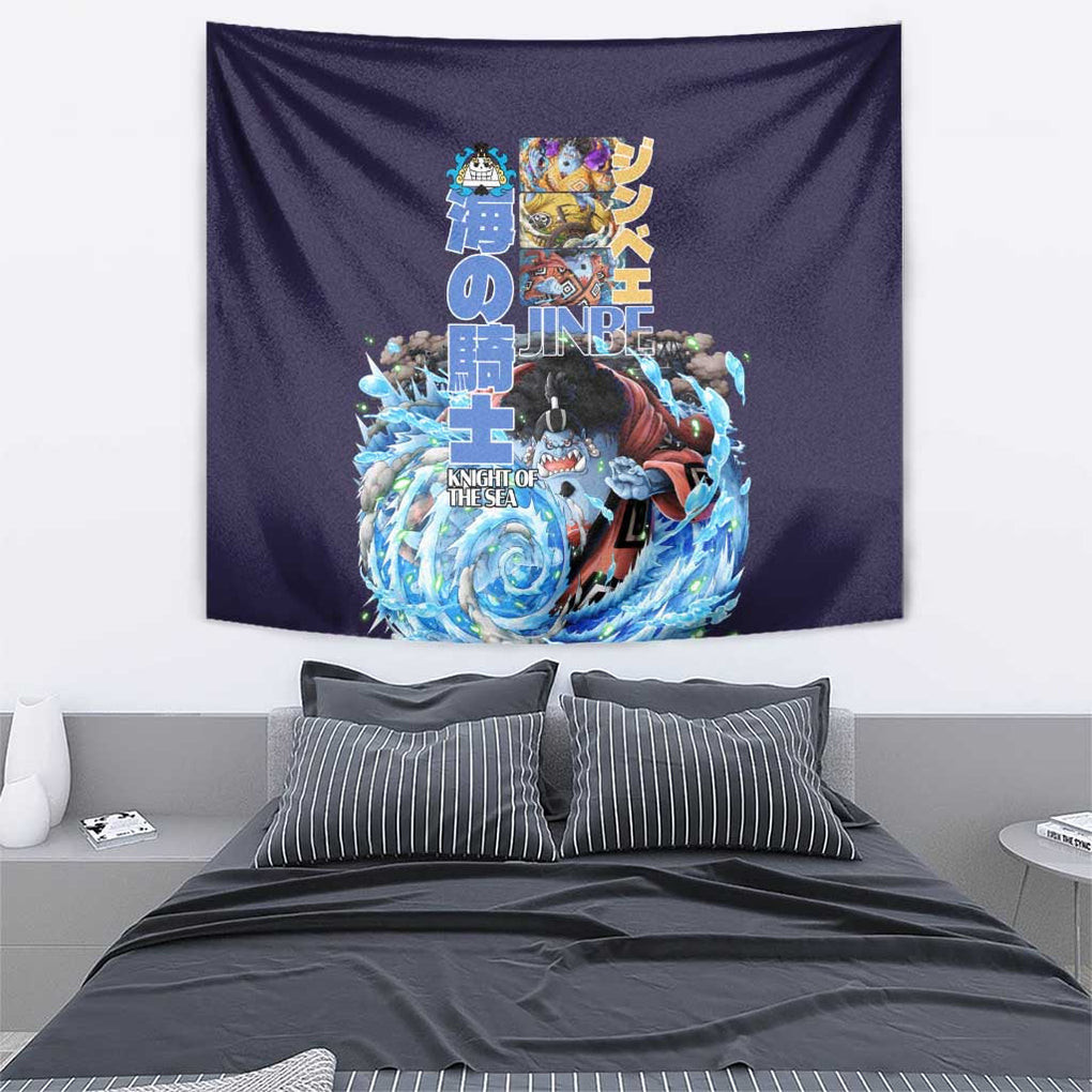 Jinbe V2 One Piece Tapestry Anime Style