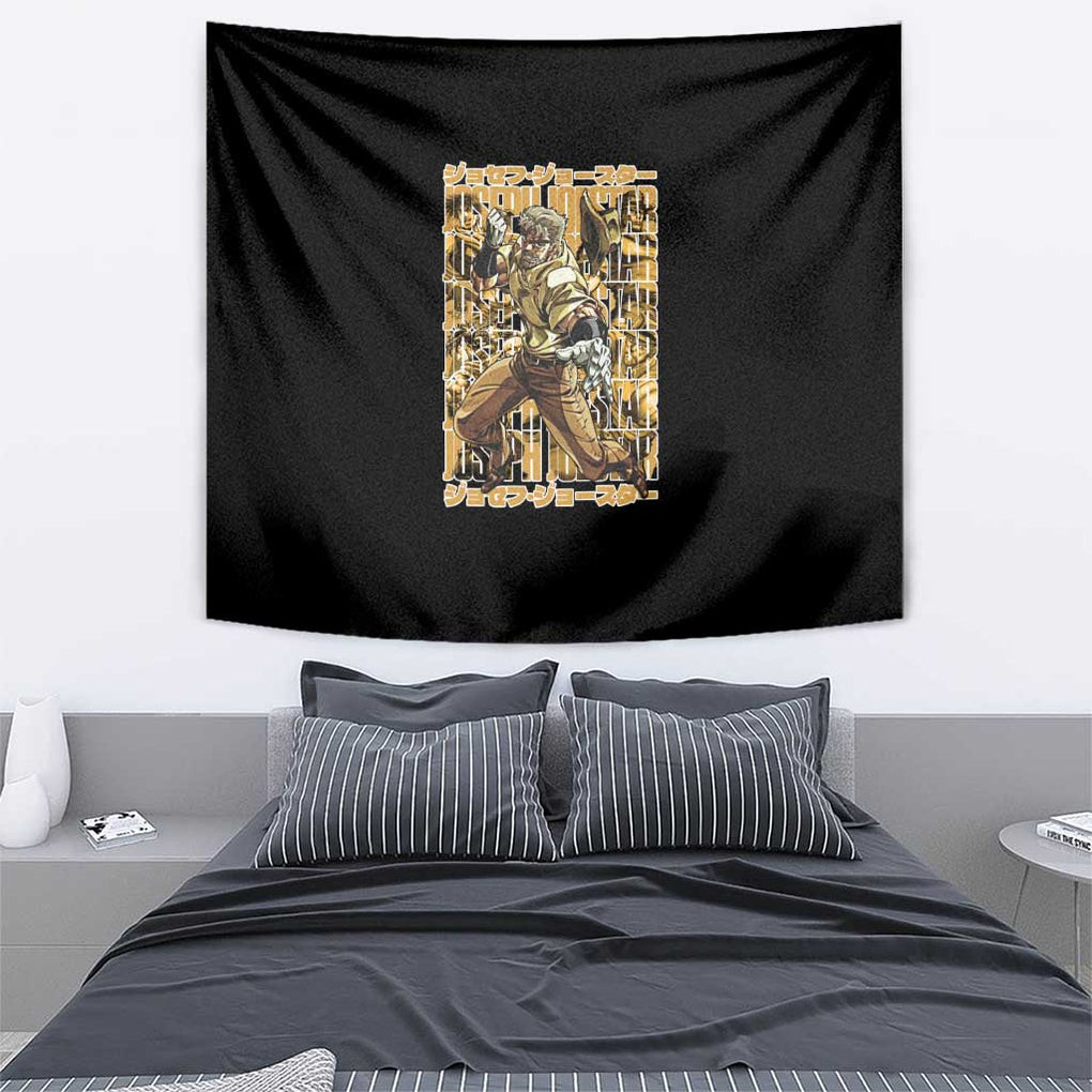 Joseph Joestar Jojos Bizarre Adventure Tapestry Japan Anime Style