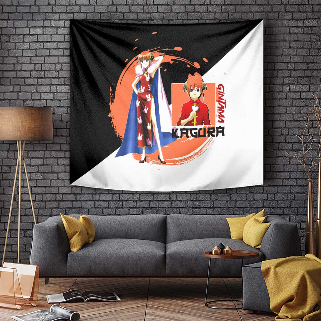 Kagura Gintama Tapestry Moonlight Assassin Style