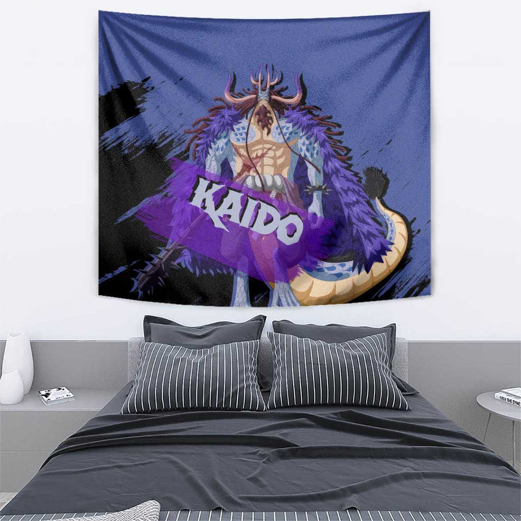 Kaido One Piece Tapestry Anime Style