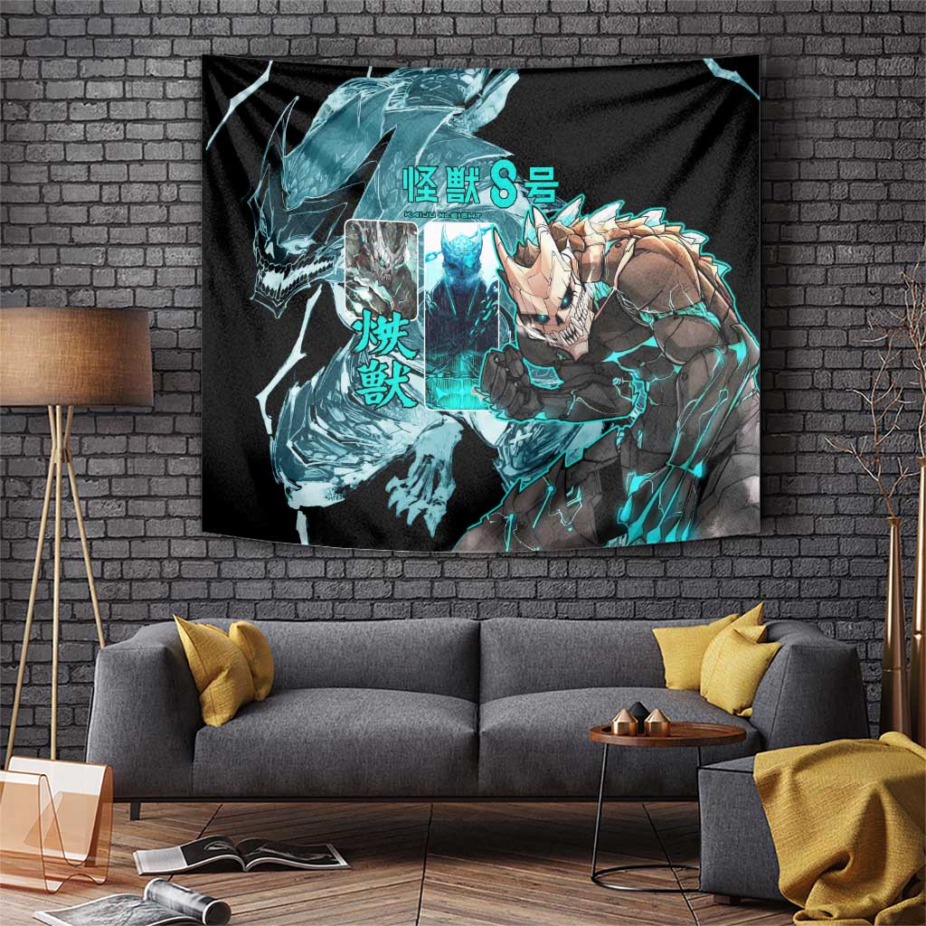 Kaiju No 8 Kaiju No 8 Tapestry With Kafka Hibino Monster Transformation Anime