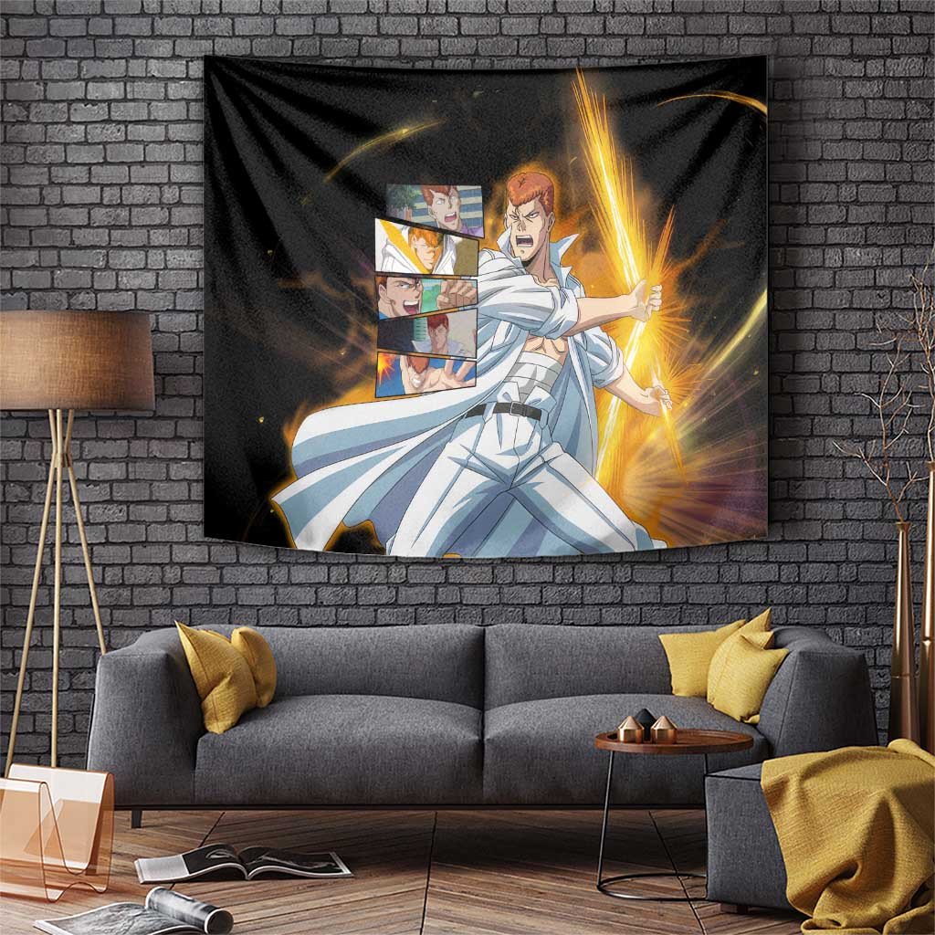 Kazuma Kuwabara Yuyu Hakusho Tapestry