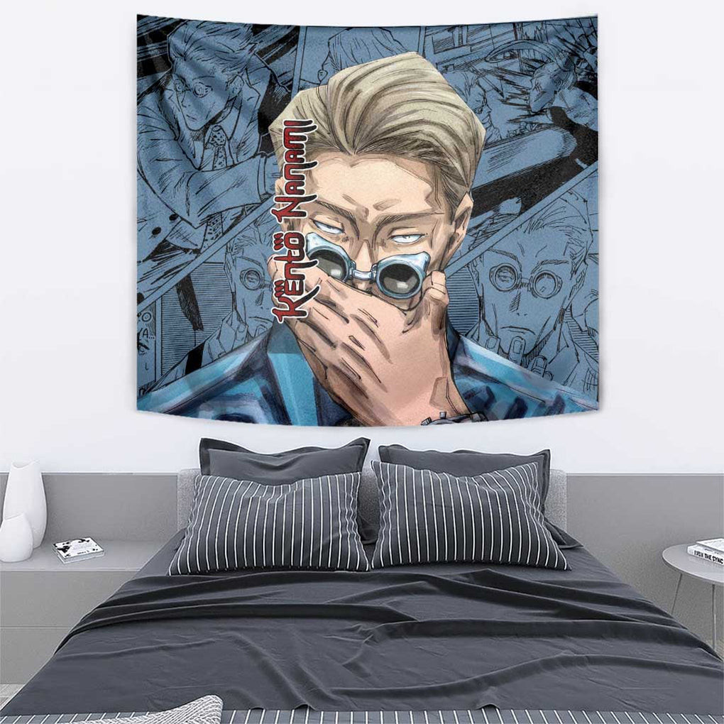 Kento Nanami Jujutsu Kaisen Tapestry Anime Style