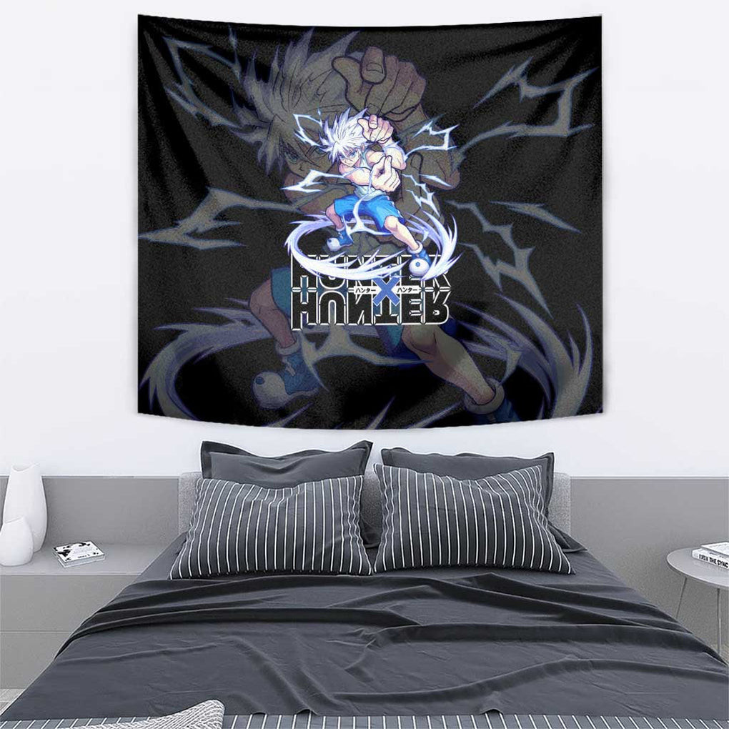 Killua Zoldyck Hunter X Hunter Tapestry Japan Art Style