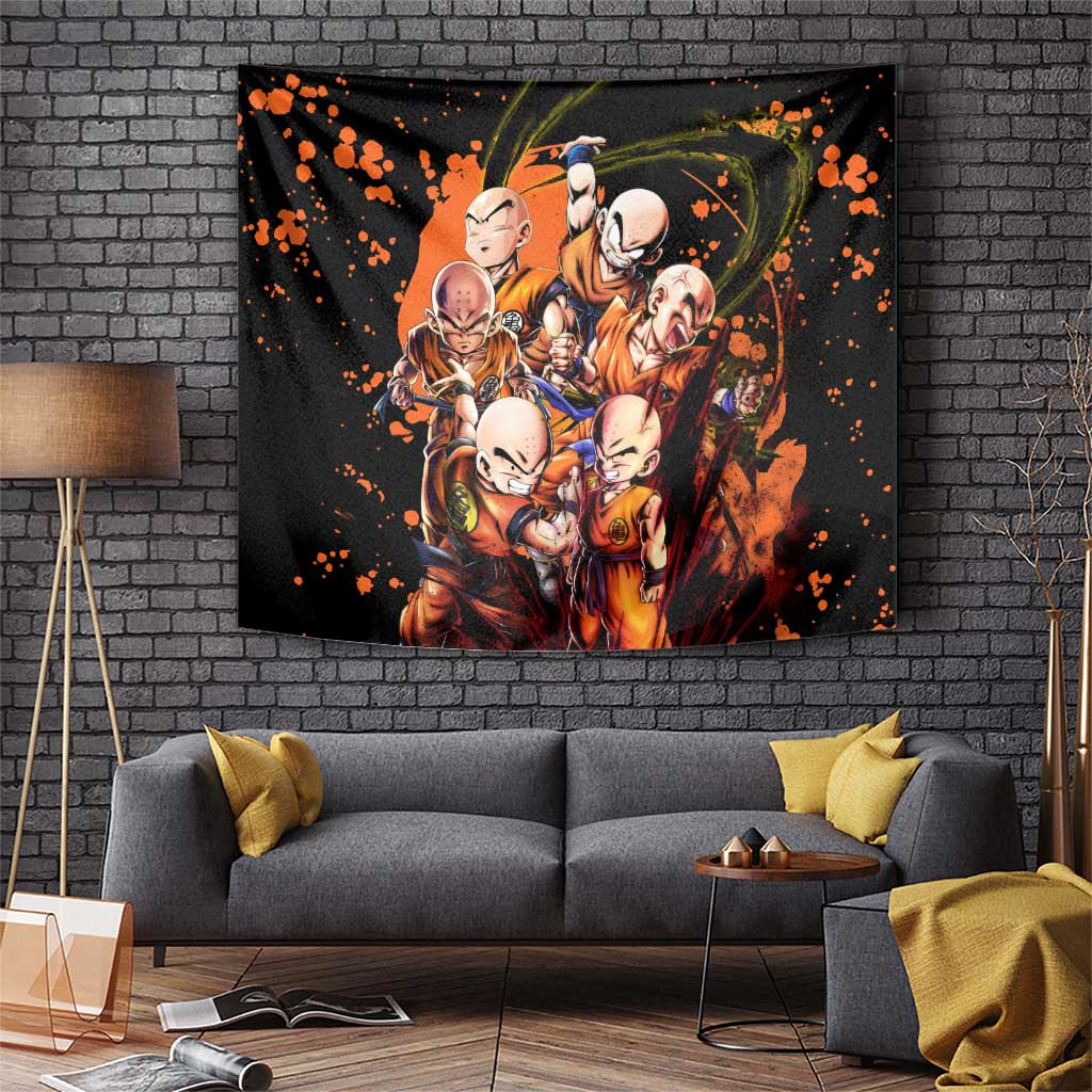 Krillin Dragon Ball Tapestry