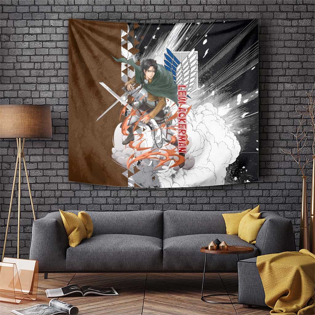 Levi Ackerman Attack On Titan Tapestry