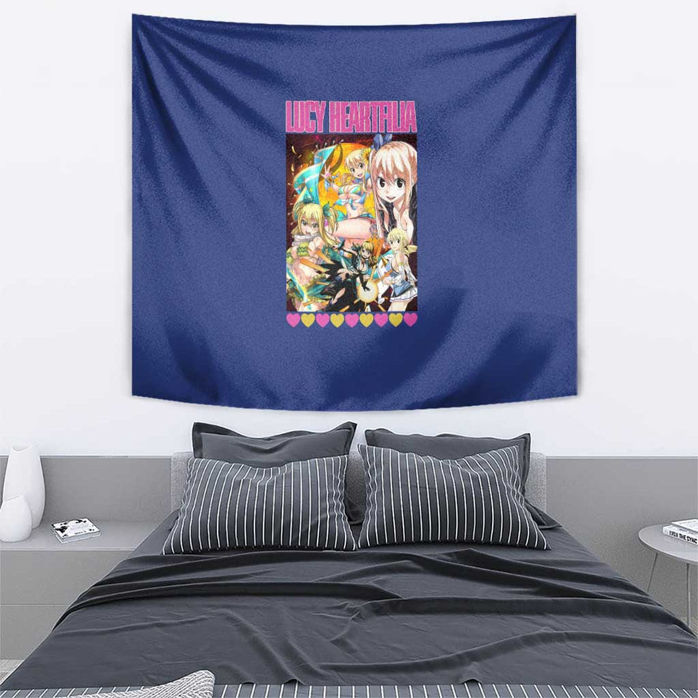 Lucy Heartfilia Fairy Tail Tapestry Anime Style