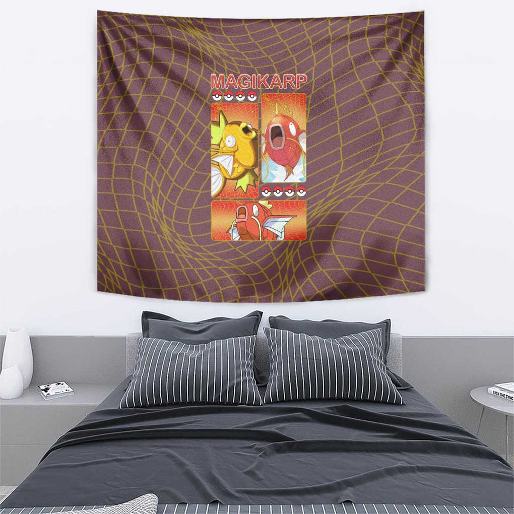 Magikarp Pokemon Tapestry Anime Style