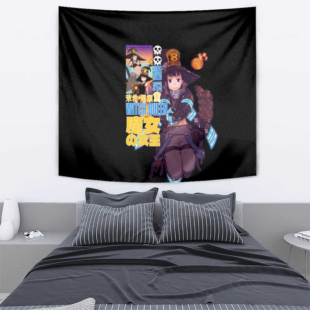 Maki Oze Fire Force Tapestry Japan Anime Style