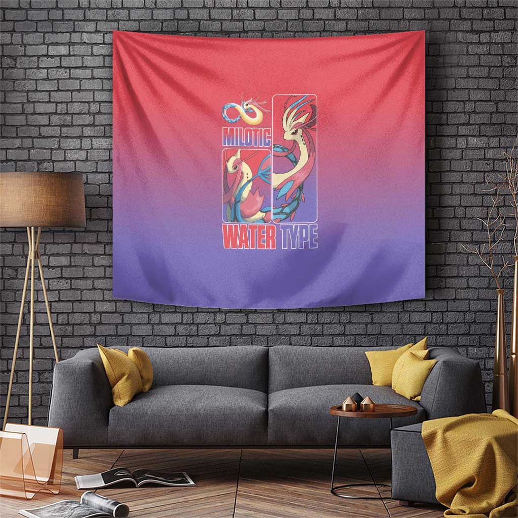 Milotic Pokemon Tapestry Anime Style
