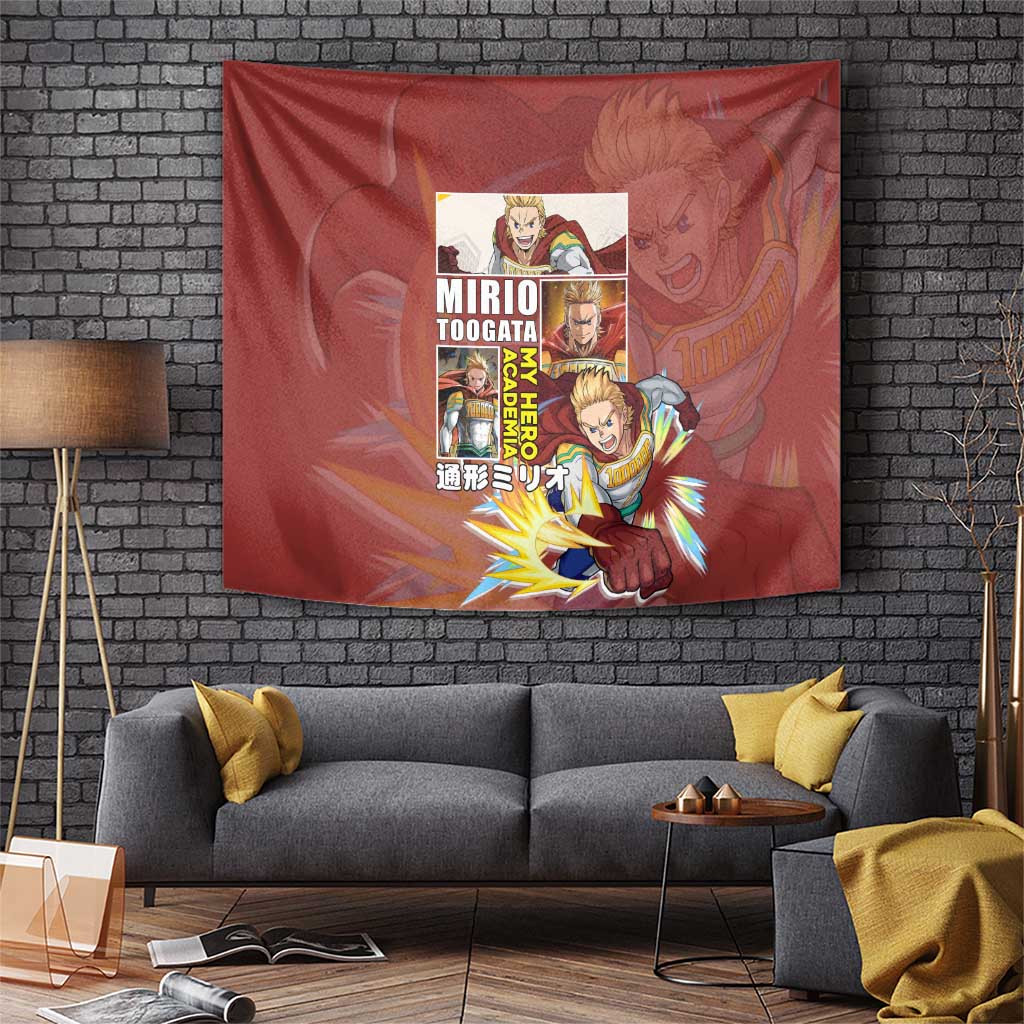 Mirio Toogata My Hero Academia Tapestry Permeation Power Heroic Impact Style