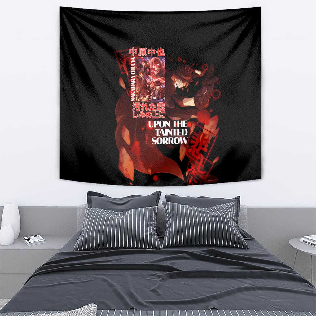 Nakahara Chuuya Bungou Stray Dogs Tapestry Anime Style