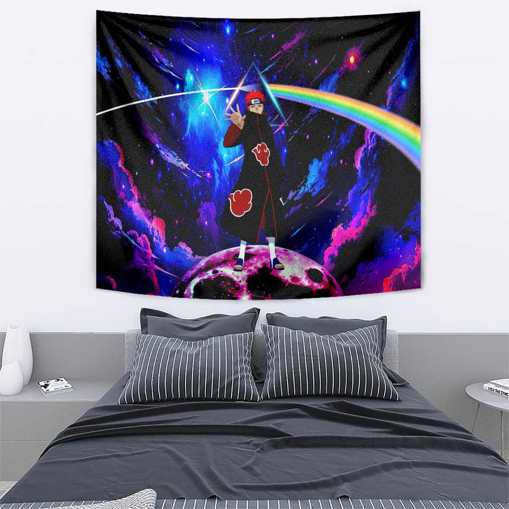 Naruto Akatsuki Astral Led Pain Tapestry Trippy Style
