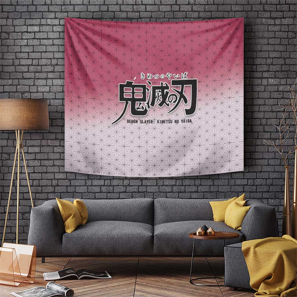 Nezuko Kamado Tapestry With Demon Slayer Anime Design