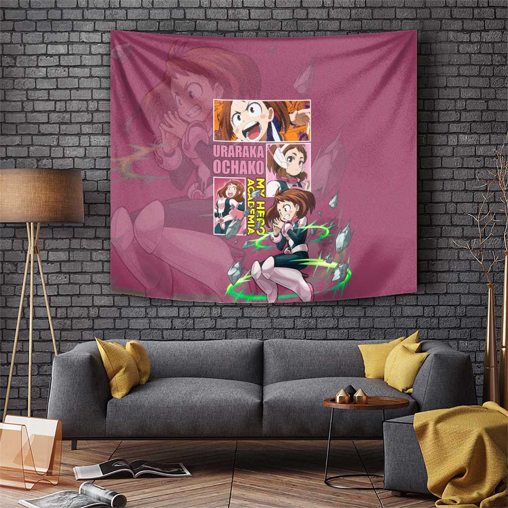 Ochako Uraraka My Hero Academia Tapestry Zero Gravity Cute Hero