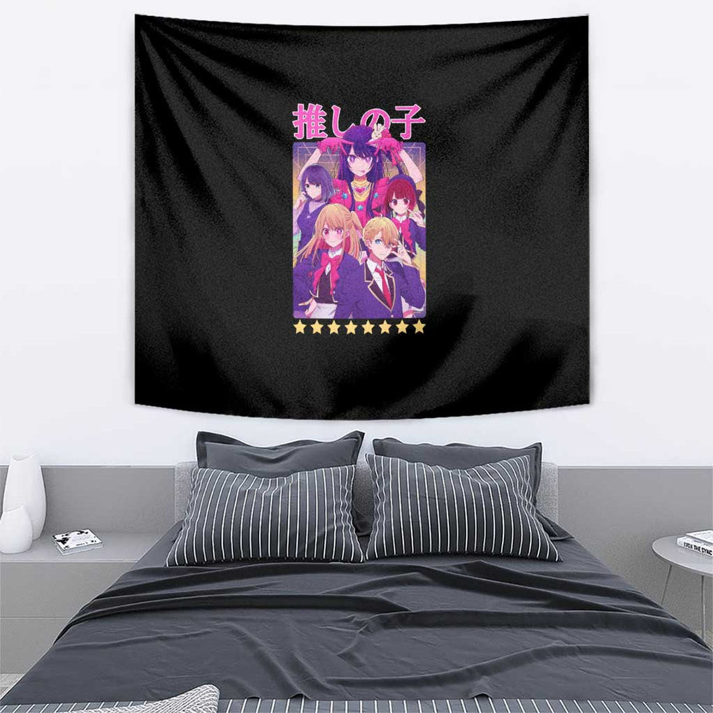Oshi No Ko Tapestry Anime Style