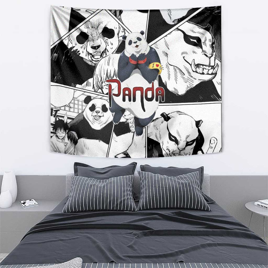 Panda Jujutsu Kaisen Tapestry Japan Anime Style