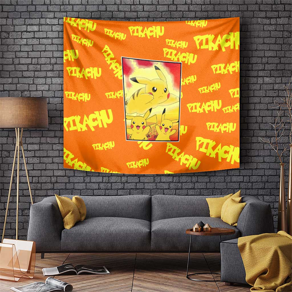 Pika Pika Chu Pokmon Tapestry