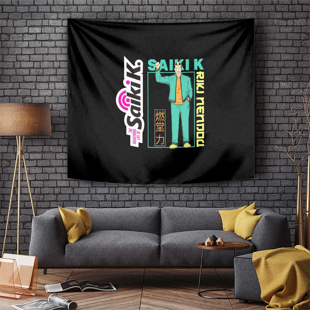 Riki Nendou Saiki K Tapestry Chill Chaos Edition