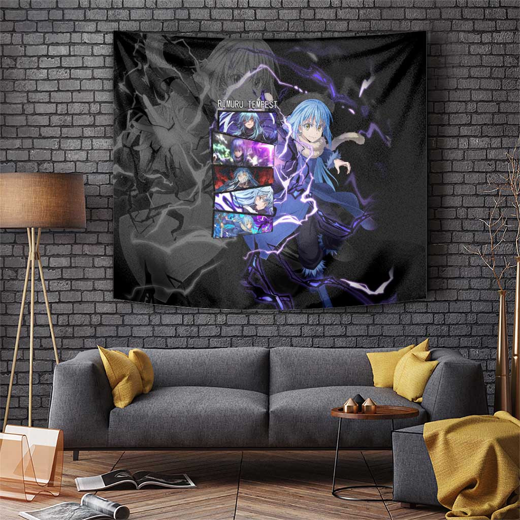 Rimuru Tempest Tensei Shitara Slime Datta Ken Tapestry Slime King In Human Form
