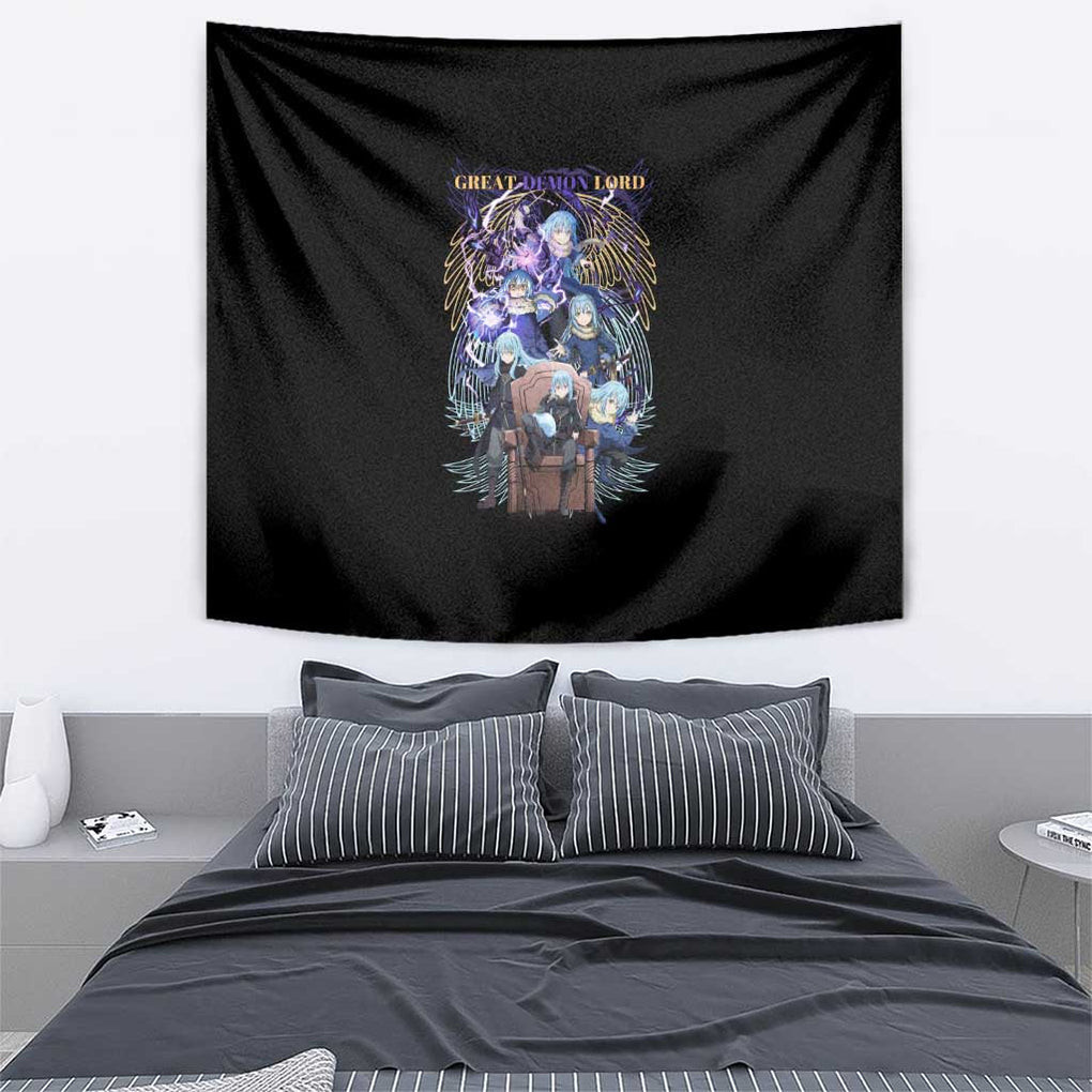 Rimuru Tempest V4 That Time I Got Reincarnated As A Slime Tapestry Anime Style
