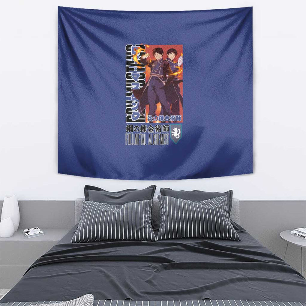 Roy Mustang Fullmetal Alchemist Tapestry Anime Style
