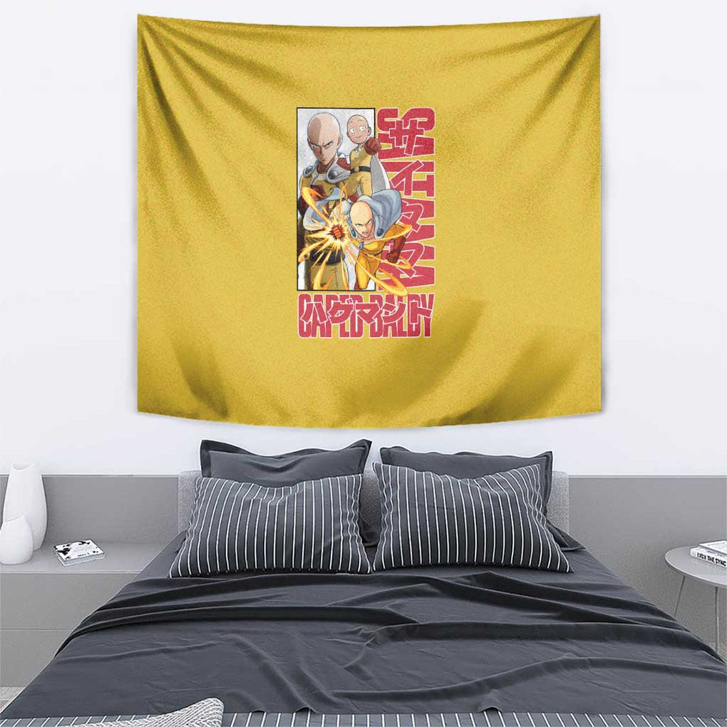 Saitama One Punch Man Tapestry Anime Japan Style